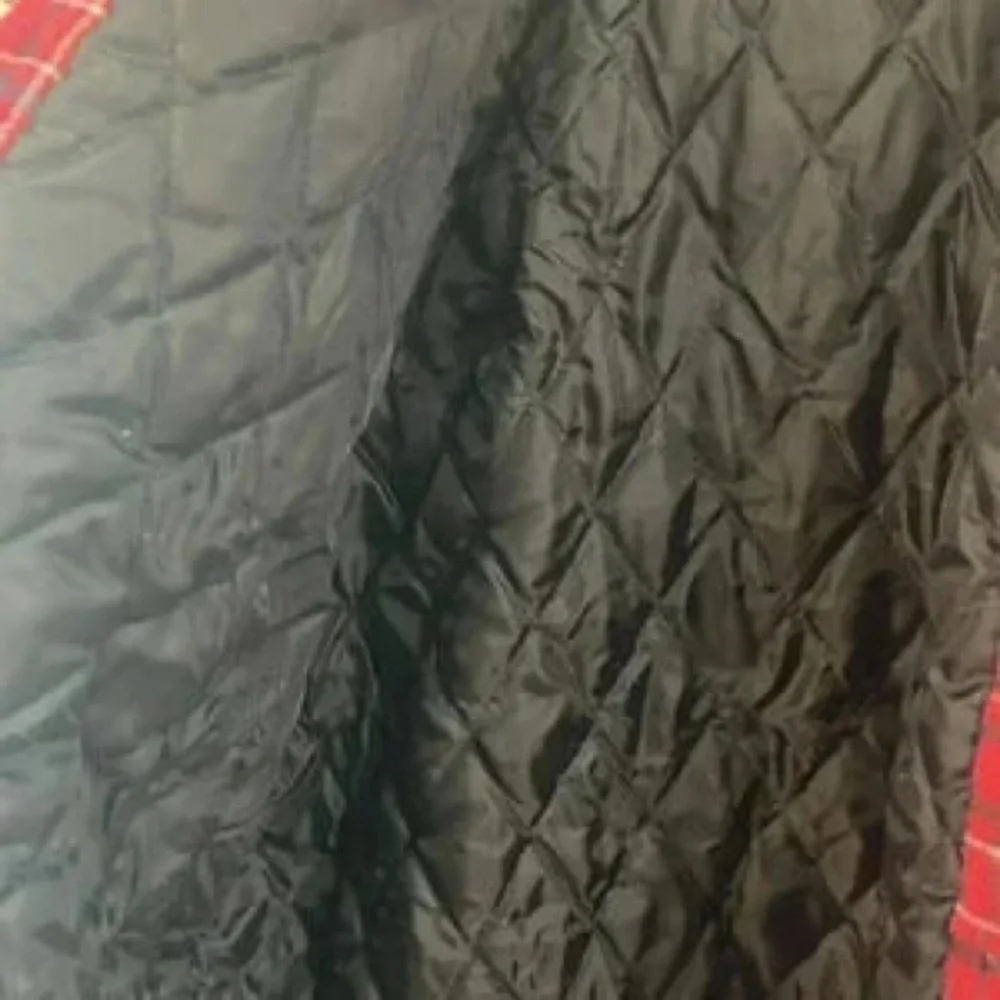Men's Red Plaid Button-Up Jacket - Picture 6 of 6